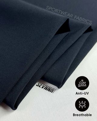 150cm 너비의 맞춤형 스포츠 브라 원단, 액티브웨어용 재활용 나일론 스판덱스 혼방