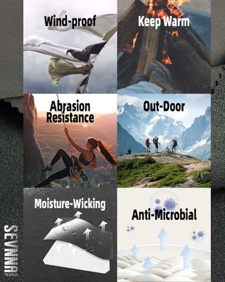 Customizable Yoga Wear Fabric with 87% Polyester + 13% Spandex and 150cm Width for Premium Activewear