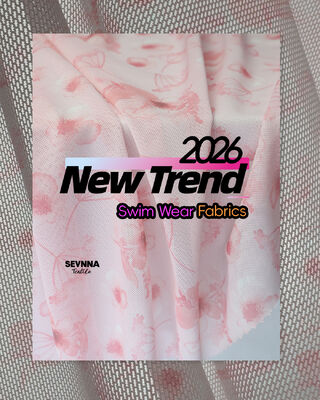 105gm 유기분해성 환경 친화적인 수영복 천 155cm 폭의 지속 가능한 수영복