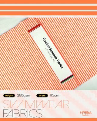 95% 재활용 폴리에스터 + 5% 스판덱스, 280gm 무게, 수영복의 높은 호흡력