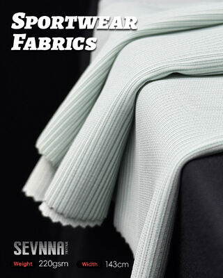 신축성, 항취 기능 및 원형 편직의 통기성 수분 흡수 요가복 원단 (액티브웨어용)