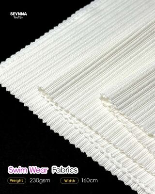 자카드 스타일의 재활용 폴리에스터 이중 니트 원단, 폭 160cm, 친환경 의류용