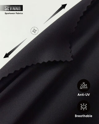 75% 나일론 + 25% 스판덱스 액티브 웨어 넥타이 직물