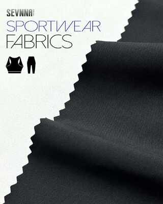 UV 차단 및 190gsm 중량의 고성능 바이크 원단 (79% 재활용 폴리에스터 + 21% 스판덱스)