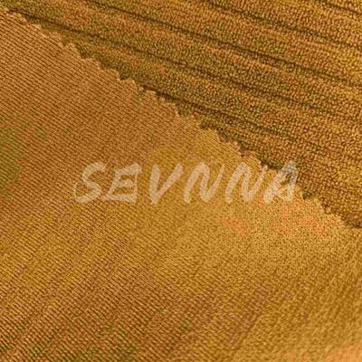 환경 친화적 인 스트레치 레깅스 천 중량 260gsm Repreve 폴리에스터로 만들어졌습니다.