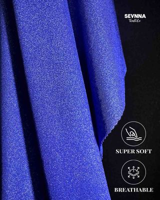 145cm 너비 지속 가능한 수영복을 위해 단단한 패턴의 재활용 수영복 천