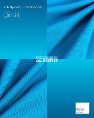 UPF 50+ 러닝 원단 나일론66 스판덱스 4방향 스트레치