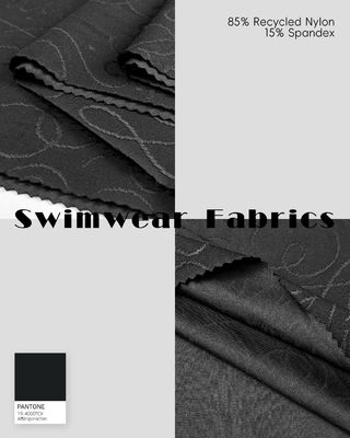 고신축성 폴리에스터 엘라스테인 스포츠 브라 원단 260gsm