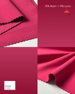 경량 스트레치 라이크라 원단 81 나일론 19 라이크라 215gsm
