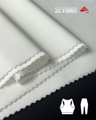 가벼운 스트레치 리크라 천 85% 재활용 폴리에스터