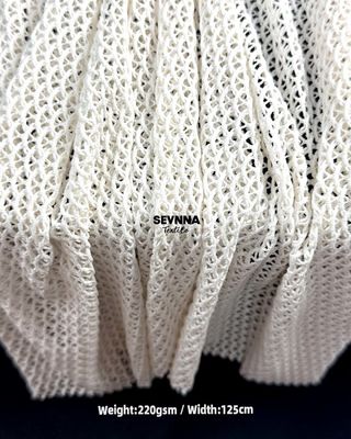 여름/가을 더블 니트 원단, 하루 종일 착용해도 튼튼하고 편안함