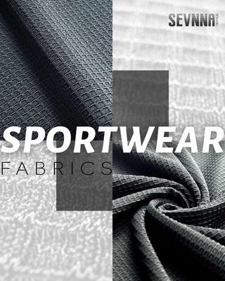 160cm 너비 UV 보호 50+ 고성능 운동복을 위해 재활용 폴리에스터로 달리기 직물