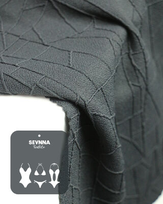 320gm 무게 135cm 너비 수영 텍스처 섬유를 위한 친환경 구조의 수영 직물