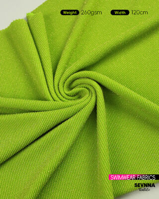 120cm 폭의 친환경 수영복 직물 숨 쉬고 내구성있는 재활용 수영복 재료