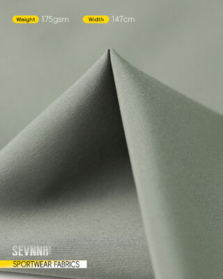 147cm 폭, 탄성 헴을 갖춘 175gsm 러닝 원단 (운동용 섬유)