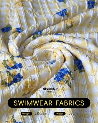 고 엽록소 저항성 질감 수영 천 92% 재활용 나일론 + 8% 스판덱스 및 215gm 무게 내구성 수영복