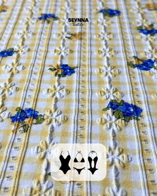 고 엽록소 저항성 질감 수영 천 92% 재활용 나일론 + 8% 스판덱스 및 215gm 무게 내구성 수영복