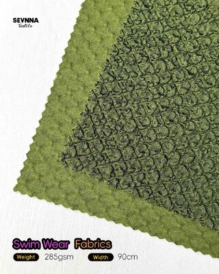 285gsm 염소 저항성 속건 재활용 수영복 원단 (지속 가능한 친환경 수영복용)