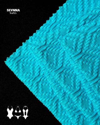 UPF 50+ 튜스터드 수영복, 고 엽록소 저항성, 93% 재활용 나일론