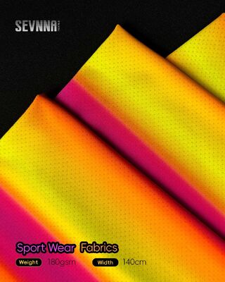 항취 기술과 통기성 메쉬를 갖춘 180Gsm 러닝 원단, 고성능 액티브웨어용