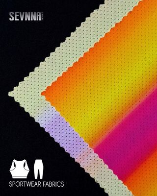 항취 기술과 통기성 메쉬를 갖춘 180Gsm 러닝 원단, 고성능 액티브웨어용