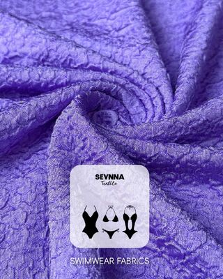 86% 재활용 나일론 UPF 50+ 245gsm 고성능 수영복 및 운동복용 텍스처 수영복