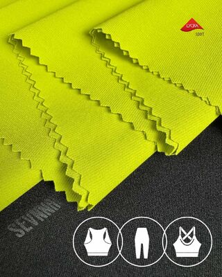 활동복 및 체육관 사용을 위한 150gsm 심리스 흡습속건 스포츠 브라 원단