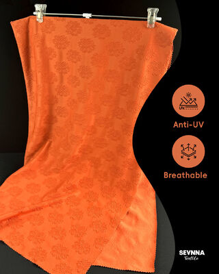 260gsm 중량, 132cm 폭의 지속 가능한 재활용 폴리에스터 원단, 친환경 섬유를 위한 기계 세탁 가능