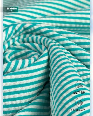 지속 가능한 수영복 생산을 위한 180gsm 통기성 속건성 재활용 수영복 원단