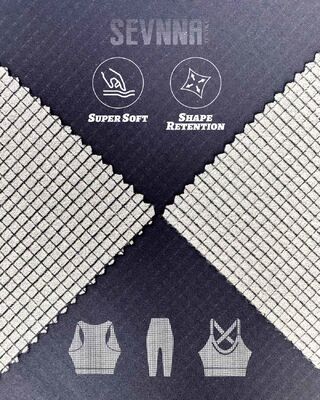 UPF 50 Plus Textured Weave Fabrics Featuring Lightweight Breathable Fabric Perfect for Summer Clothing and Outdoor Gear