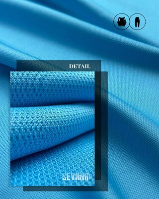 Moisture Wicking Quick Drying Breathable Functional Fabrics Performance Textiles for Activewear
