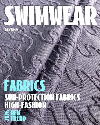 Recycled Swimwear Fabric for Adults Slim Fit Environmentally Friendly