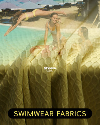 환경 친화적인 수영복 천은 수영복 컬렉션에 뛰어난 내구성과 편안함을 갖춘 환경 표준을 충족하도록 개발되었습니다.