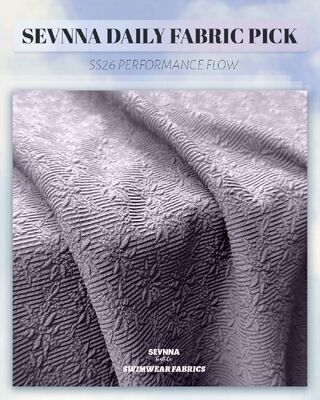 320gm UPF 50+ 튼튼한 수영복을 위해 높은 염소 내성을 가진 텍스처 수영 천