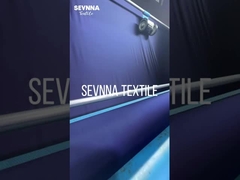 항균제 재활용 리크라 직물 원형 넥타이 지속 가능한 성능 착용